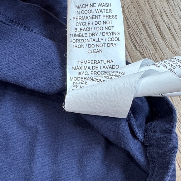 PUMA Navy Tee with Red Logo Size XL - Picture 4 of 10